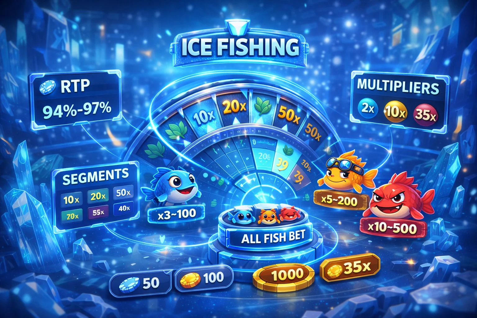 🎮 Så Här Spelar Du Ice Fishing Game